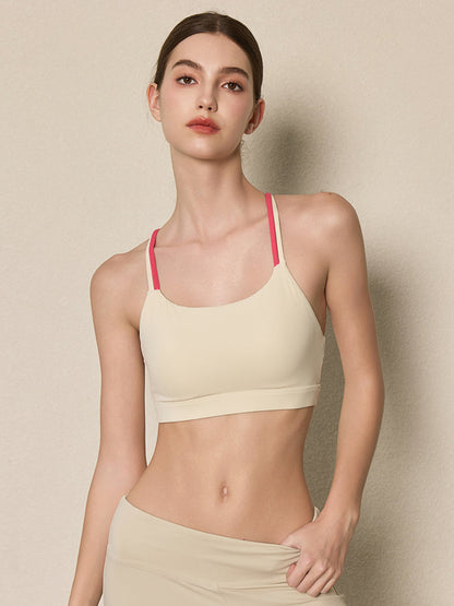 美背 通気性 速乾 ブラトップ