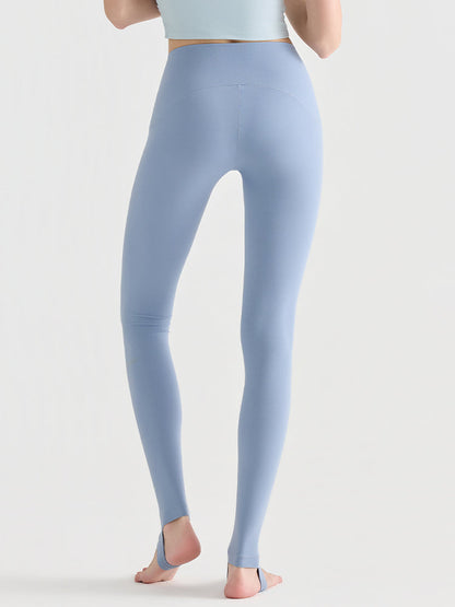 N66LYCRA®素材 Yゾーンフリー ローライズ 美脚 美尻トレンカレギンス