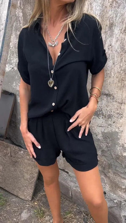 Ensemble Élégant En Lin
